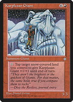 Karplusan Giant - Ice Age