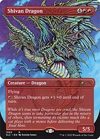 Shivan Dragon - Secret Lair 30th Anniversary Countdown Kit