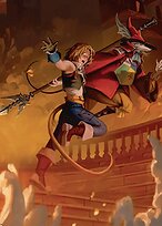 Search for Dagger - Final Fantasy Scene Box - Borderless