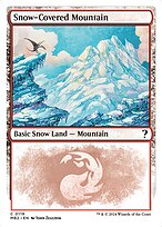 Snow-Covered Mountain - Mystery Booster 2