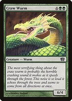 Craw Wurm - Eighth Edition - Promo Foil