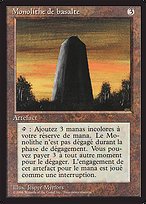 Basalt Monolith - Foreign Black Border