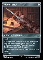 Hidden Blade - Assassin's Creed - Etched Foil