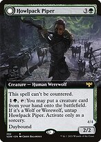 Howlpack Piper // Wildsong Howler - Innistrad: Crimson Vow