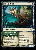 Elusive Otter // Grove's Bounty - Wilds of Eldraine