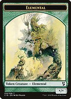 Elemental - Commander 2018 Tokens