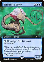 Telekinetic Sliver - Secret Lair Drop - Extended Art