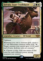 Selvala, Eager Trailblazer - Outlaws of Thunder Junction Promos