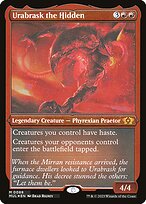Urabrask the Hidden - Multiverse Legends - Etched Foil