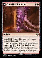 Ore-Rich Stalactite // Cosmium Catalyst - The Lost Caverns of Ixalan Commander