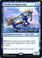 Wavebreak Hippocamp - Theros Beyond Death Promos