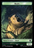 Beast - Tales of Middle-earth Commander Tokens