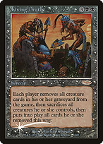 Living Death - Judge Gift Cards 2003 - Promo Foil