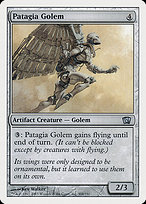 Patagia Golem - Eighth Edition