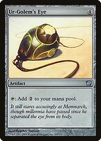 Ur-Golem's Eye - Ninth Edition - Promo Foil