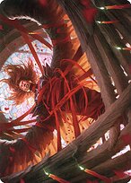 Sigarda's Imprisonment - Crimson Vow Art Series - Borderless