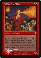 Ghitu Fire-Eater - Seventh Edition