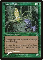 Canopy Spider - Seventh Edition - Promo Foil