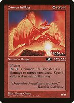 Crimson Hellkite - Oversized League Prizes