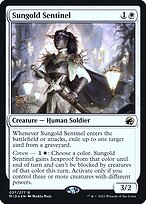 Sungold Sentinel - Innistrad: Midnight Hunt Promos