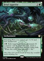 Feral Appetite - Secrets of Strixhaven Commander - Extended Art