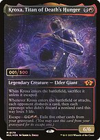 Kroxa, Titan of Death's Hunger - Multiverse Legends - Double Rainbow, Showcase