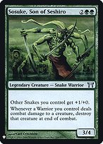 Sosuke, Son of Seshiro - The List - Promo Foil