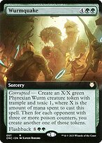 Wurmquake - Phyrexia: All Will Be One Commander - Extended Art