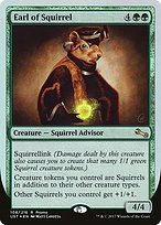 Earl of Squirrel - Unstable Promos - Promo Foil