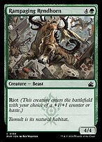 Rampaging Rendhorn - Ravnica Remastered