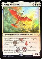 Aang, Air Nomad - Media and Collaboration Promos