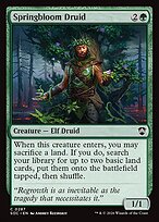 Springbloom Druid - Secrets of Strixhaven Commander