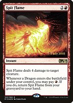 Spit Flame - Core Set 2019 Promos - Promo Foil