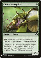 Caustic Caterpillar - The List