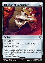 Talisman of Dominance - Final Fantasy Commander