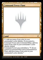 Command Power Plant - Unknown Event