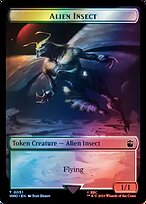 Alien Insect - Doctor Who Tokens - Surge Foil