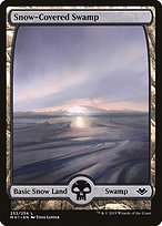 Snow-Covered Swamp - Modern Horizons