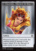 Chandra, Dressed to Kill Emblem - Innistrad Remastered Tokens