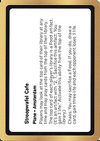 Stroopwafel Cafe - Black Lotus Unknown Planechase