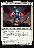 Captain America, Wings of Freedom - Marvel Super Heroes