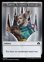 Tamiyo, Seasoned Scholar - Modern Horizons 3 Tokens