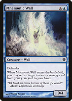 Mnemonic Wall - Commander 2013