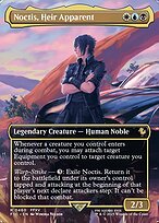 Noctis, Heir Apparent - Final Fantasy Commander - Borderless