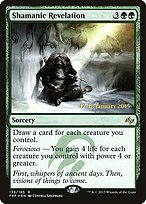 Shamanic Revelation - Fate Reforged Promos - Promo Foil