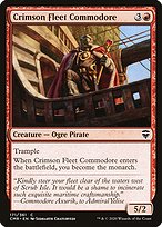 Crimson Fleet Commodore - Commander Legends