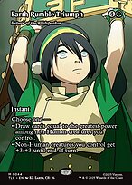 Earth Rumble Triumph (Return of the Wildspeaker) - Avatar: The Last Airbender Eternal - Borderless