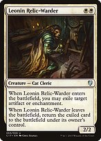 Leonin Relic-Warder - Commander 2017