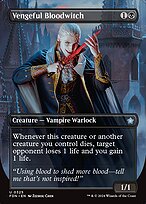 Vengeful Bloodwitch - Foundations - Borderless