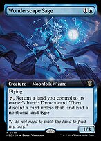 Wonderscape Sage - Modern Horizons 3 Commander - Extended Art